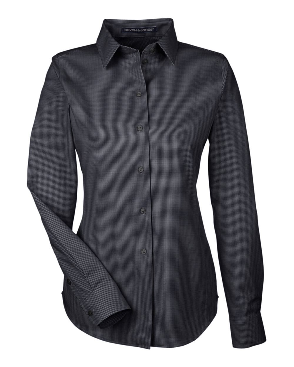 Devon & Jones DG532W Women's Crown Collection® Royal Dobby Woven Dress Shirt
